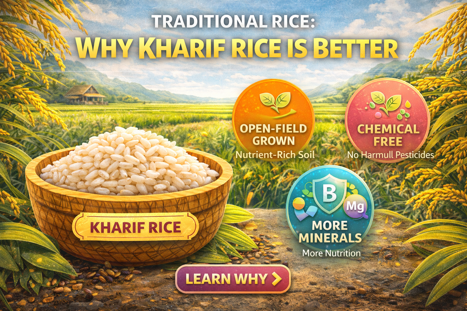Why Kharif rice is better 1